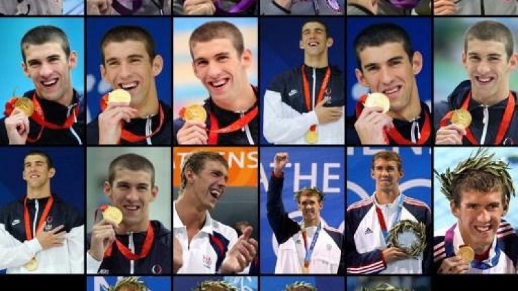 Tableau des sportifs les plus médaillés aux Jeux d'été