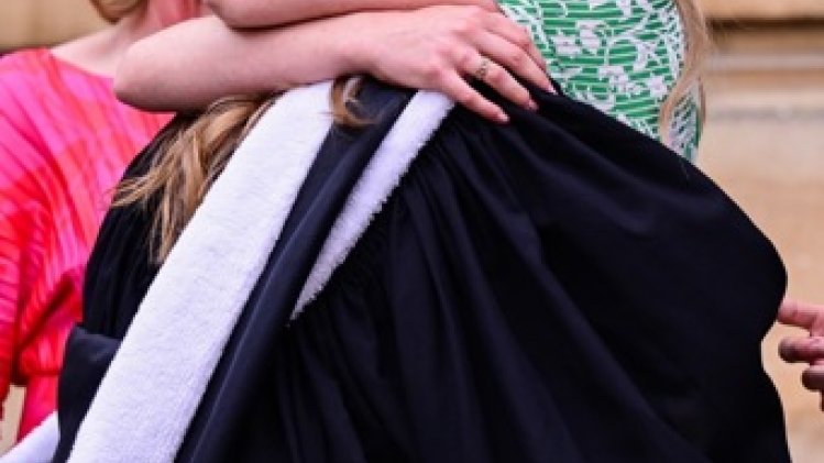 La princesse Élisabeth officiellement diplômée au cours d'une cérémonie à Oxford