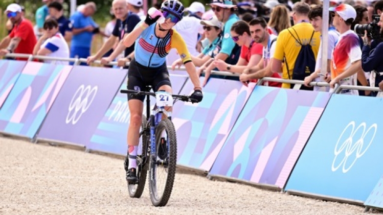 Emeline Detilleux déçue de n'avoir pu terminer, mais c'est une expérience incroyable