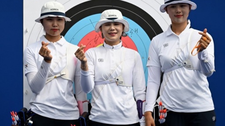 Tir à l'arc: dixième titre pour les Sud-Coréennes qui restent invaincues par équipes