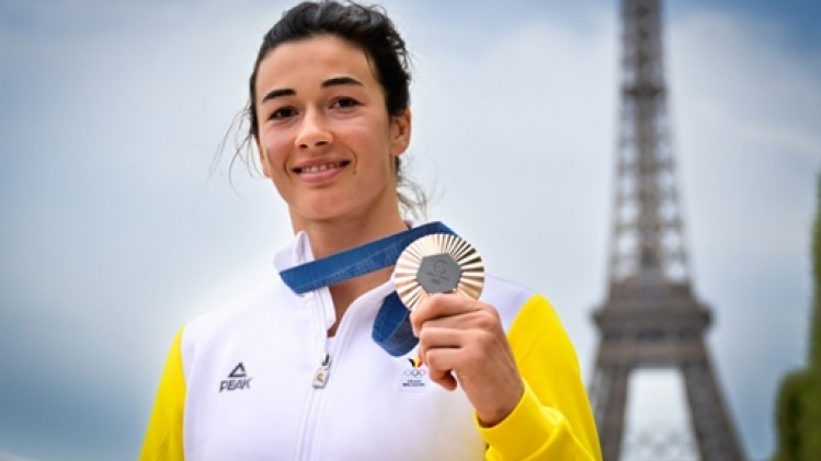 Cédric Taymans, son coach, ne tarit pas d'éloges à l'égard de Gabriella Willems