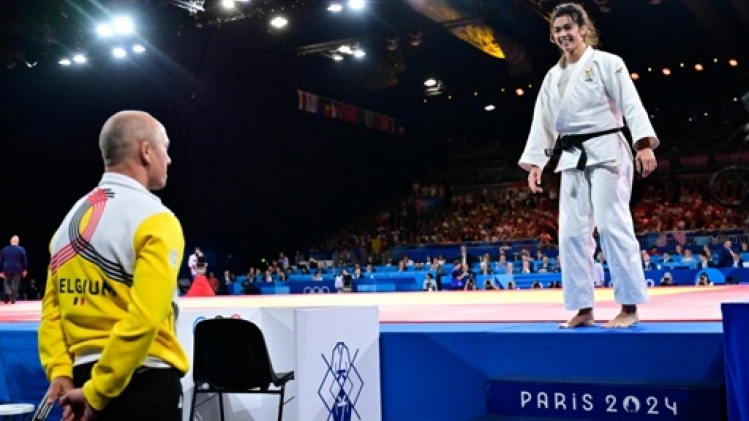 Cédric Taymans, son coach, ne tarit pas d'éloges à l'égard de Gabriella Willems