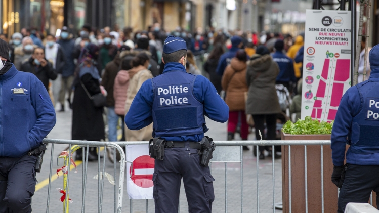 police-bruxelles rue neuve