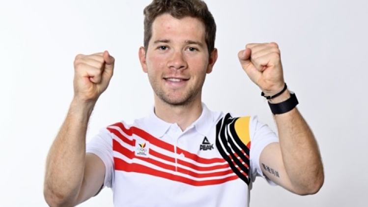 Fabio Van den Bossche termine 3e du scratch, première épreuve de l'omnium