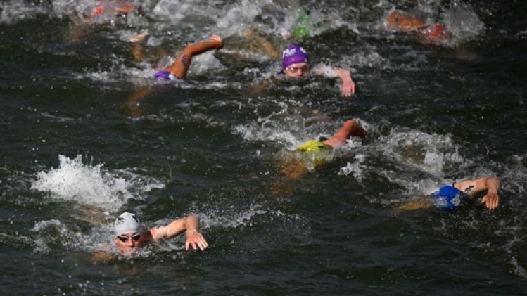 L'entraînement de natation dans la Seine pour le triathlon mixte encore annulé dimanche