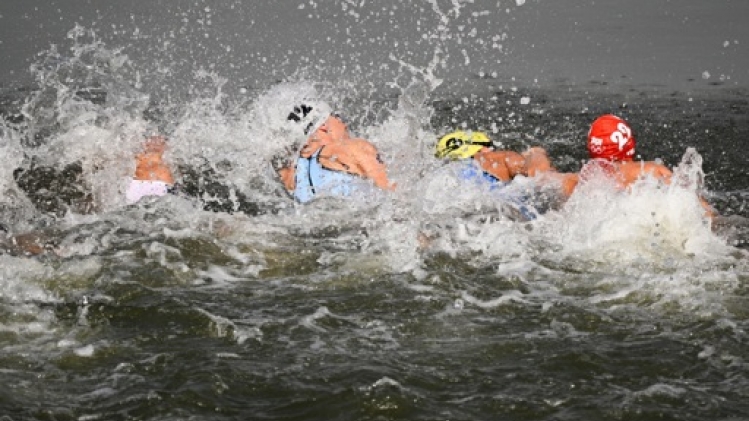 L'entraînement de natation dans la Seine pour le triathlon mixte encore annulé dimanche