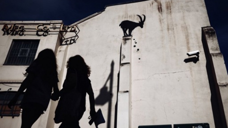 Une œuvre de Banksy apparaît dans Londres pour la 5e fois en autant de jours