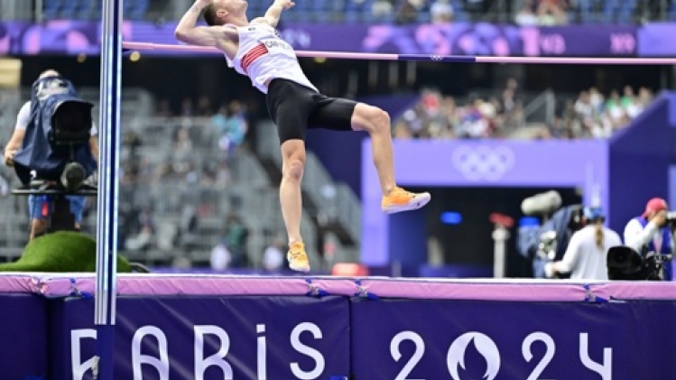 Thomas Carmoy éliminé en qualifications du saut en hauteur avec 2m20 et une 19e place