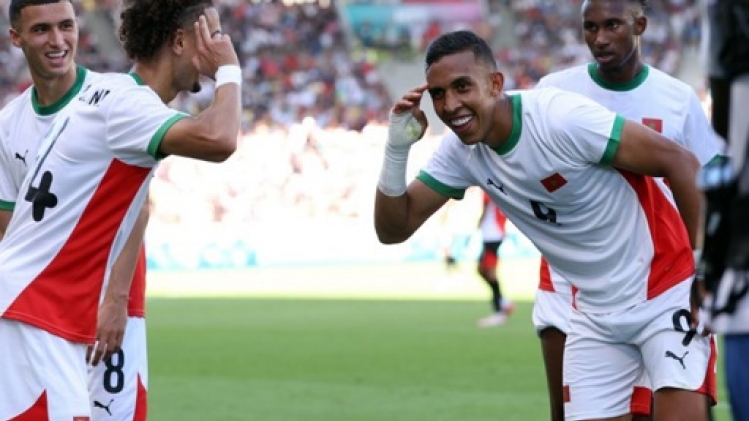 Le Maroc inflige une correction à l'Égypte et prend le bronze en football masculin