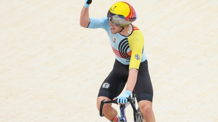 Fabio Van den Bossche décroche la médaille de bronze dans l'omnium avec 131 points