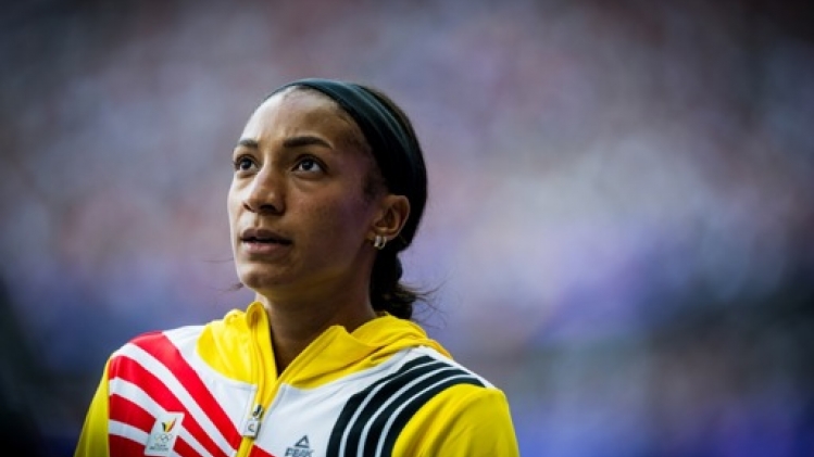 Nafi Thiam en tête de l'heptathlon avec un record personnel au poids, Noor Vidts reste 4e