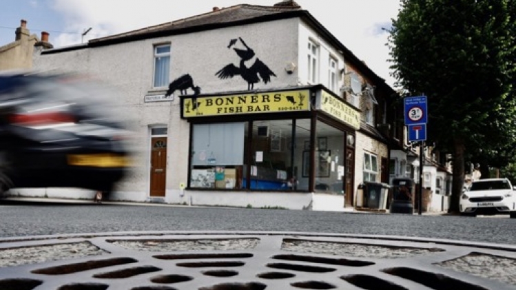 Une œuvre de Banksy apparaît dans Londres pour la 5e fois en autant de jours