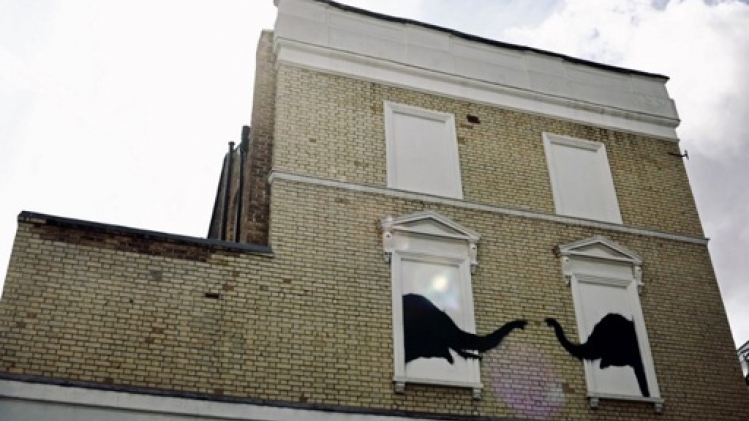 Une œuvre de Banksy apparaît dans Londres pour la 5e fois en autant de jours