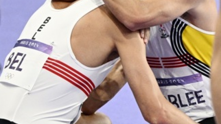 Dylan Borlée, ému, a beaucoup pensé à Julien Watrin et son frère Jonathan