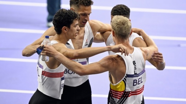 Dylan Borlée, ému, a beaucoup pensé à Julien Watrin et son frère Jonathan