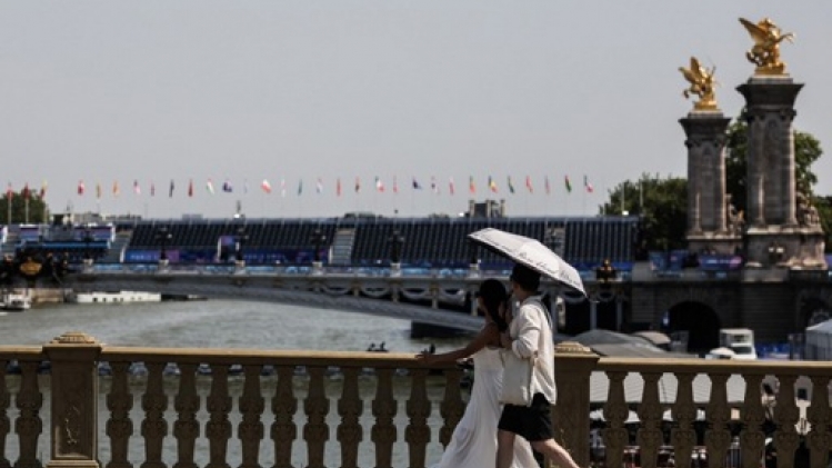 La France transpire, le mercure grimpe pour la clôture des Jeux