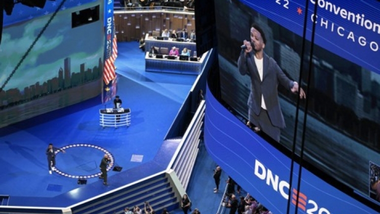 A Chicago, les démocrates rêvent de slam dunk face à Trump