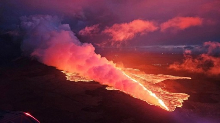 Islande: l'éruption volcanique s'étend après l'apparition d'une deuxième fissure