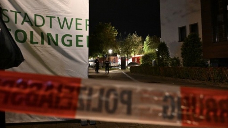 La police n'a pas d'indication sur le lieu où se trouve l'auteur de l'attentat de Solingen