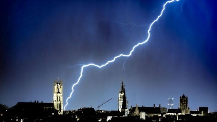 Alerte jaune aux orages à partir de 15h00 samedi