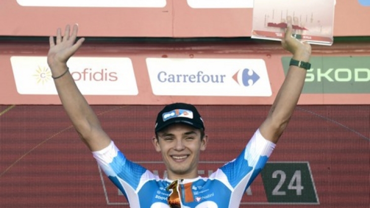 Le vainqueur d'étape Pavel Bittner prolonge son contrat avec l'équipe dsm-firmenich PostNL