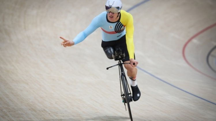 Ewoud Vromant, battu en finale de la poursuite individuelle, prend la médaille d'argent