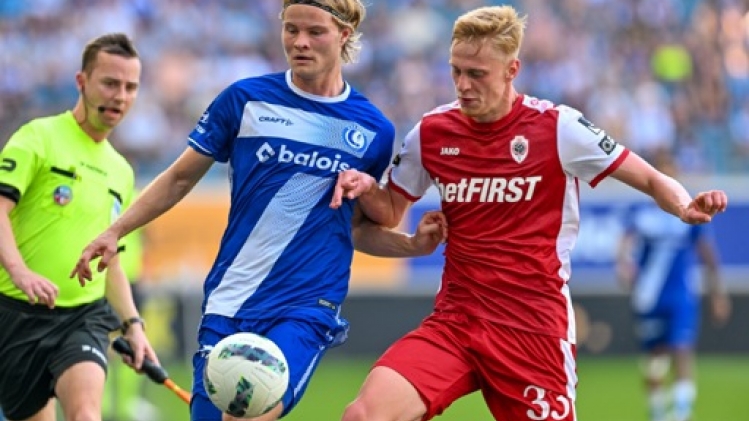 La Gantoise et Antwerp se quittent dos-à-dos