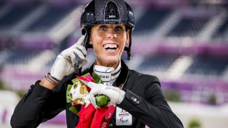 Michèle George en or au Test individuel de dressage, son 6e titre paralympique, Van Ham 6e