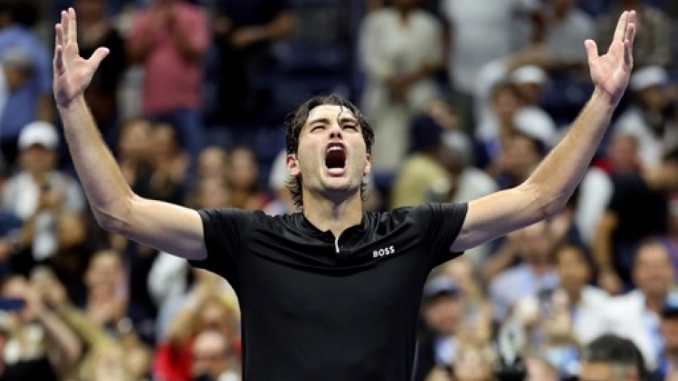 Le N.1 mondial Jannik Sinner face à l'Américain Taylor Fritz en finale