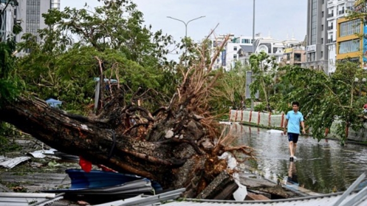 Le typhon Yagi a fait au moins 9 morts au Vietnam