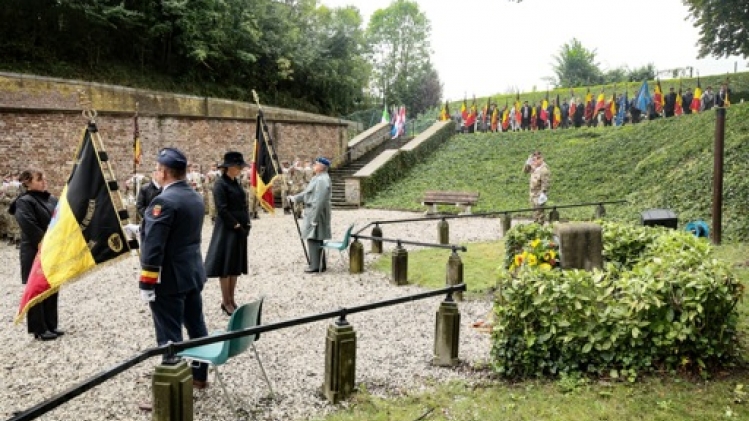 La reine Mathilde commémore le 80e anniversaire de la libération de Liège