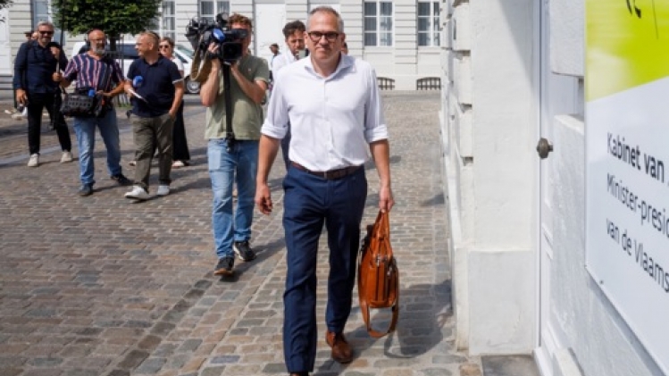 Matthias Diependaele reprend mardi les bilatérales avec Vooruit et CD&V