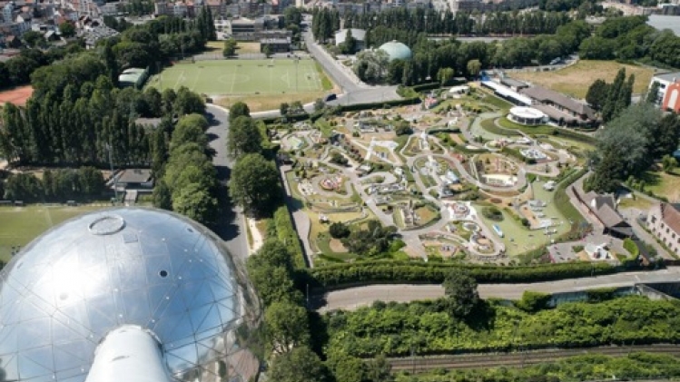 La fréquentation estivale de l'Atomium et de Mini Europe en légère baisse