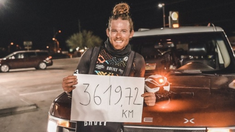Matthieu Bonne établit un record du monde de course à pied de 1.046 km en 144 heures