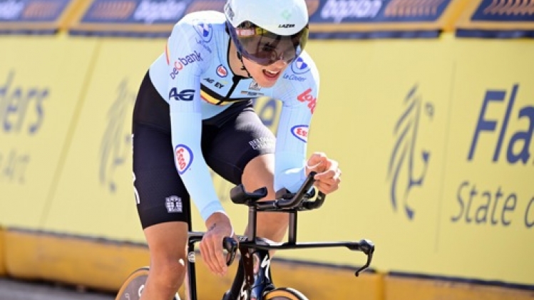 Jasper Schoofs un peu déçu de manquer le titre pour 7 secondes