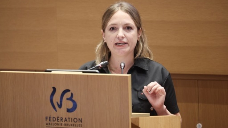 Amandine Pavet, nouvelle cheffe de groupe PTB au Parlement de la FWB
