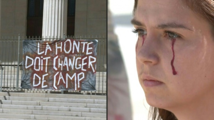 On est toutes Gisèle, manifestations de soutien aux victimes de viols dans toute la France