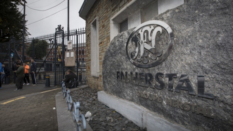 L'entrée de la FN Herstal bloquée à la suite d'un action syndicale