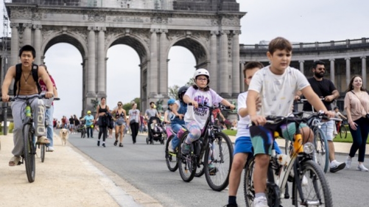 Un dimanche sans voiture et sans incident à Bruxelles