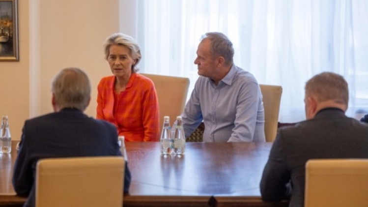 Inondations: von der Leyen annonce une aide de 10 milliards d'euros