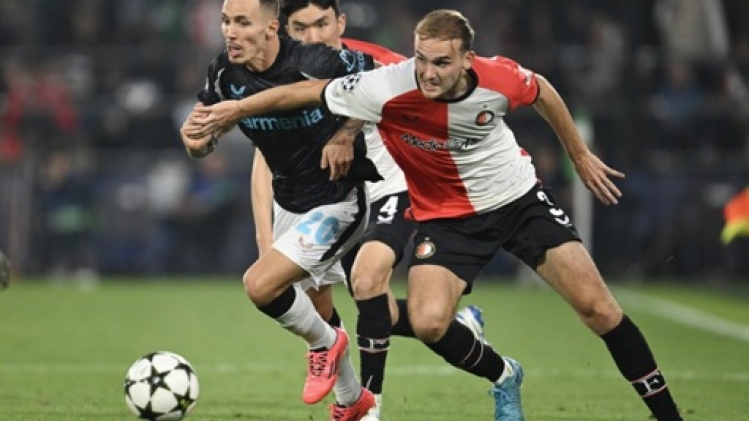 Leverkusen étrille Feyenoord pendant que Benfica s'impose à l'Étoile Rouge