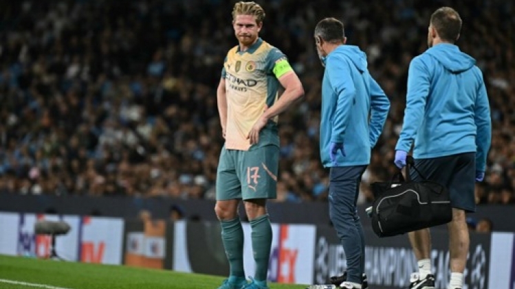 Kevin De Bruyne toujours indisponible pour Manchester City, Rodri opéré du genou
