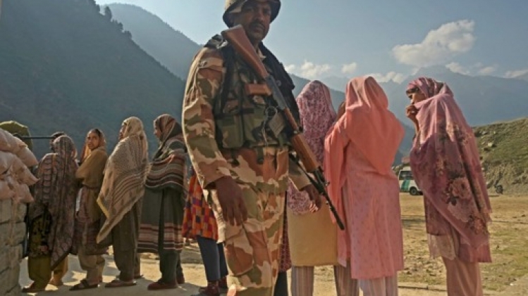 Deuxième journée des élections locales dans la région indienne du Cachemire