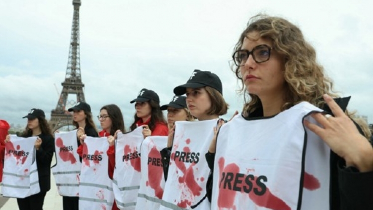 Journalistes tués à Gaza: RSF sonne l'alarme