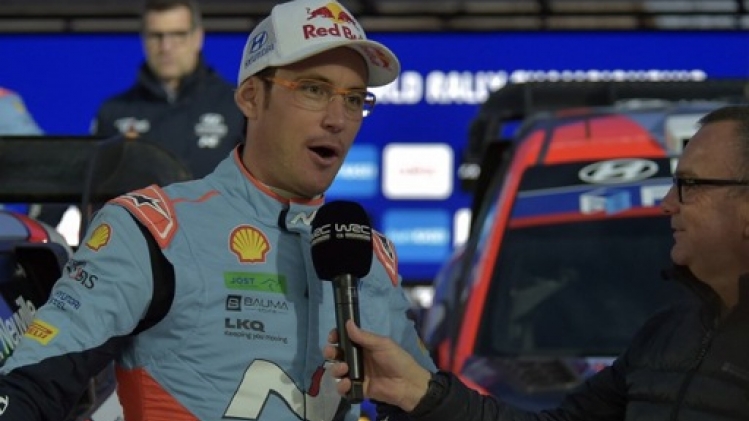 Thierry Neuville 2e à moins d'une seconde de Sébastien Ogier après la 1re journée