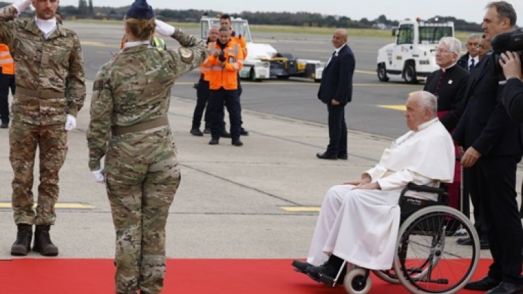 La visite est officiellement terminée: le pape François est reparti pour Rome