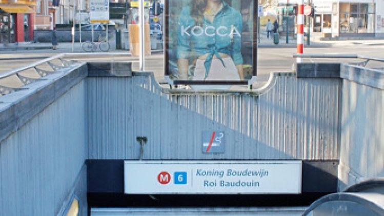 La circulation des métros interrompue entre Bockstael et Roi Baudouin le 5 et 6 octobre
