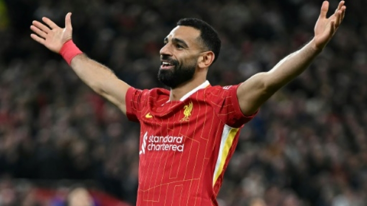 Ligue des champions: Liverpool et Salah enchaînent contre Bologne