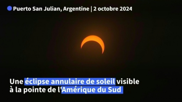 Une éclipse avec anneau de feu régale l'extrême sud de l'Amérique
