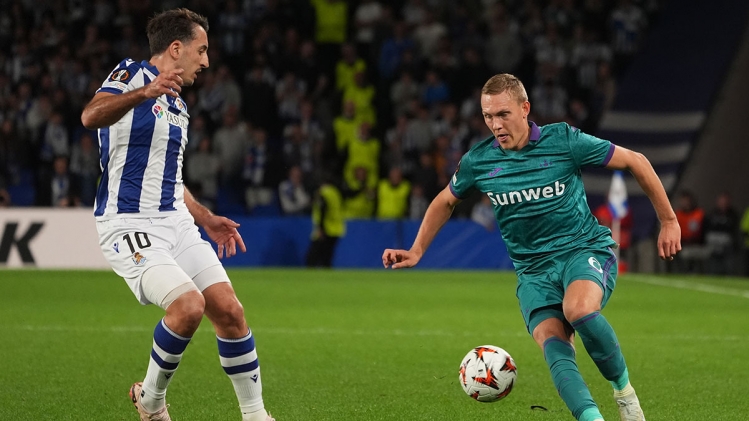 La Real Sociedad face à Anderlecht 